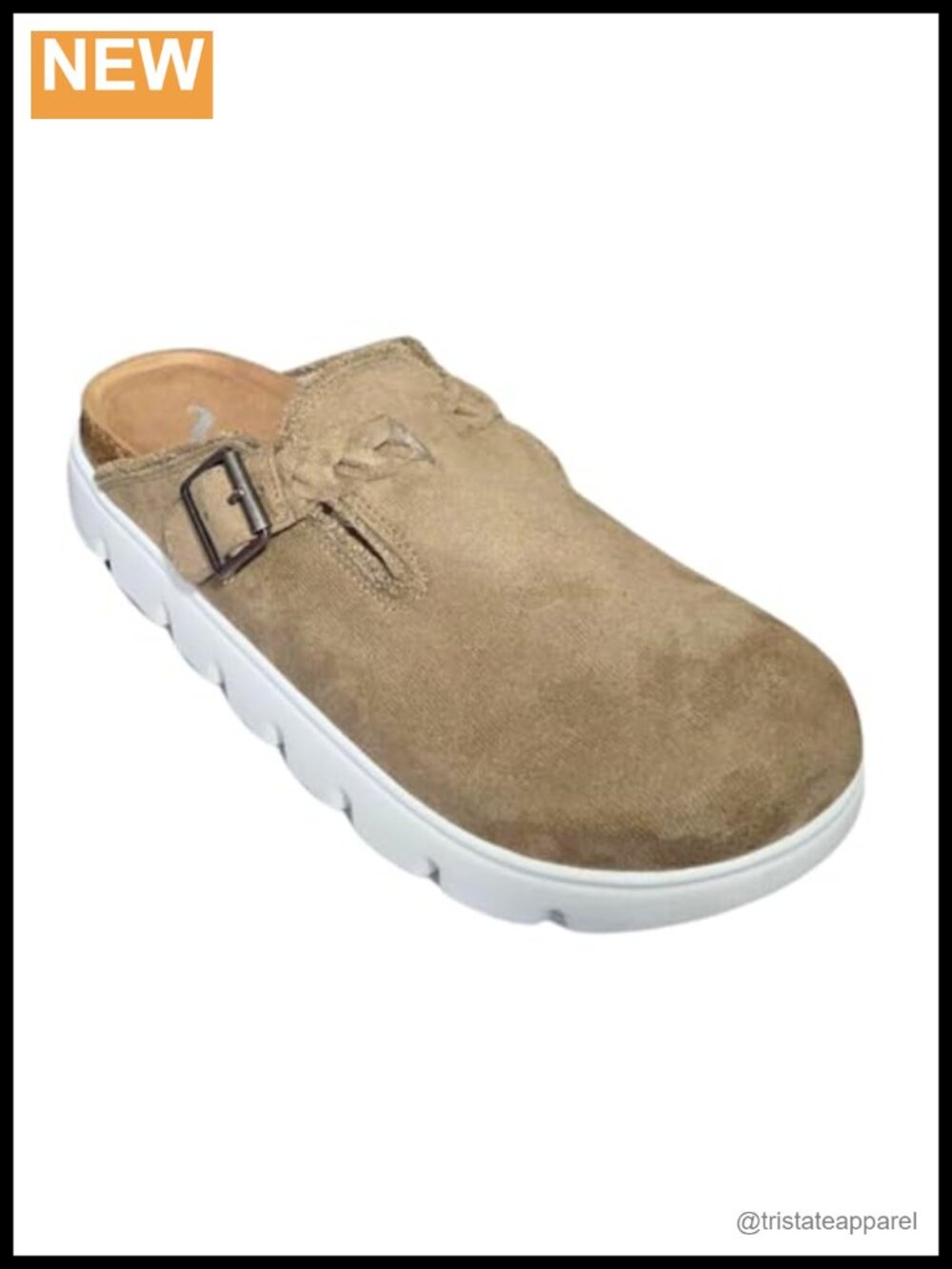 Very G Cali Mule Slip On Shoe Faux Suede Leather Sherpa Lined Casual